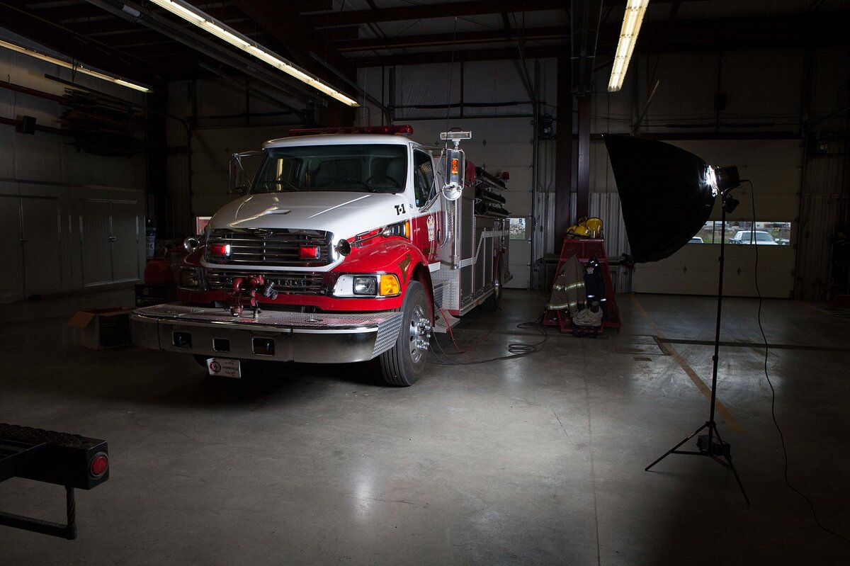 Vegreville Fire Dept. {Vegreville Commercial Photographer} » Davin G