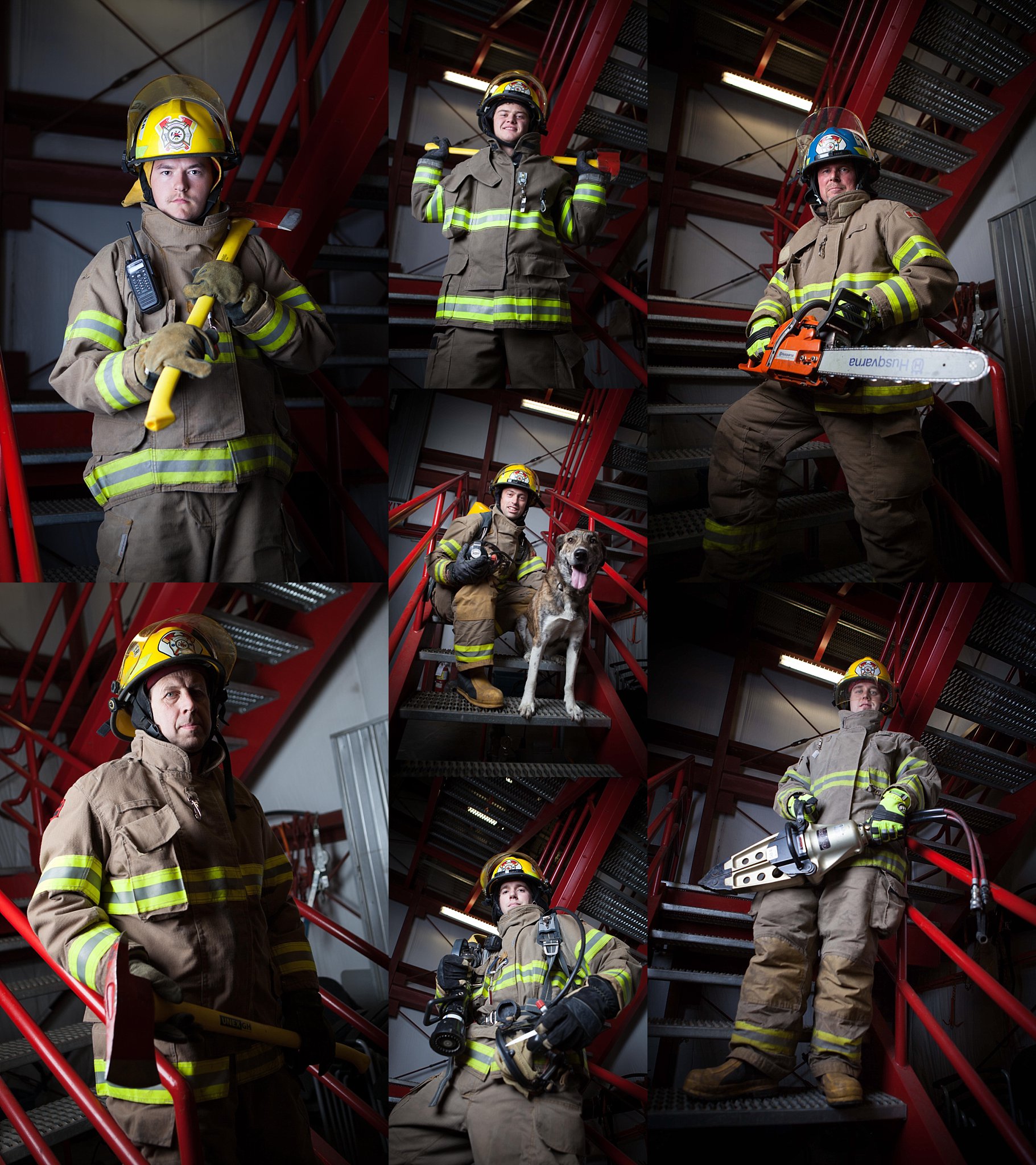 Vegreville Fire Dept. {Vegreville Commercial Photographer} » Davin G