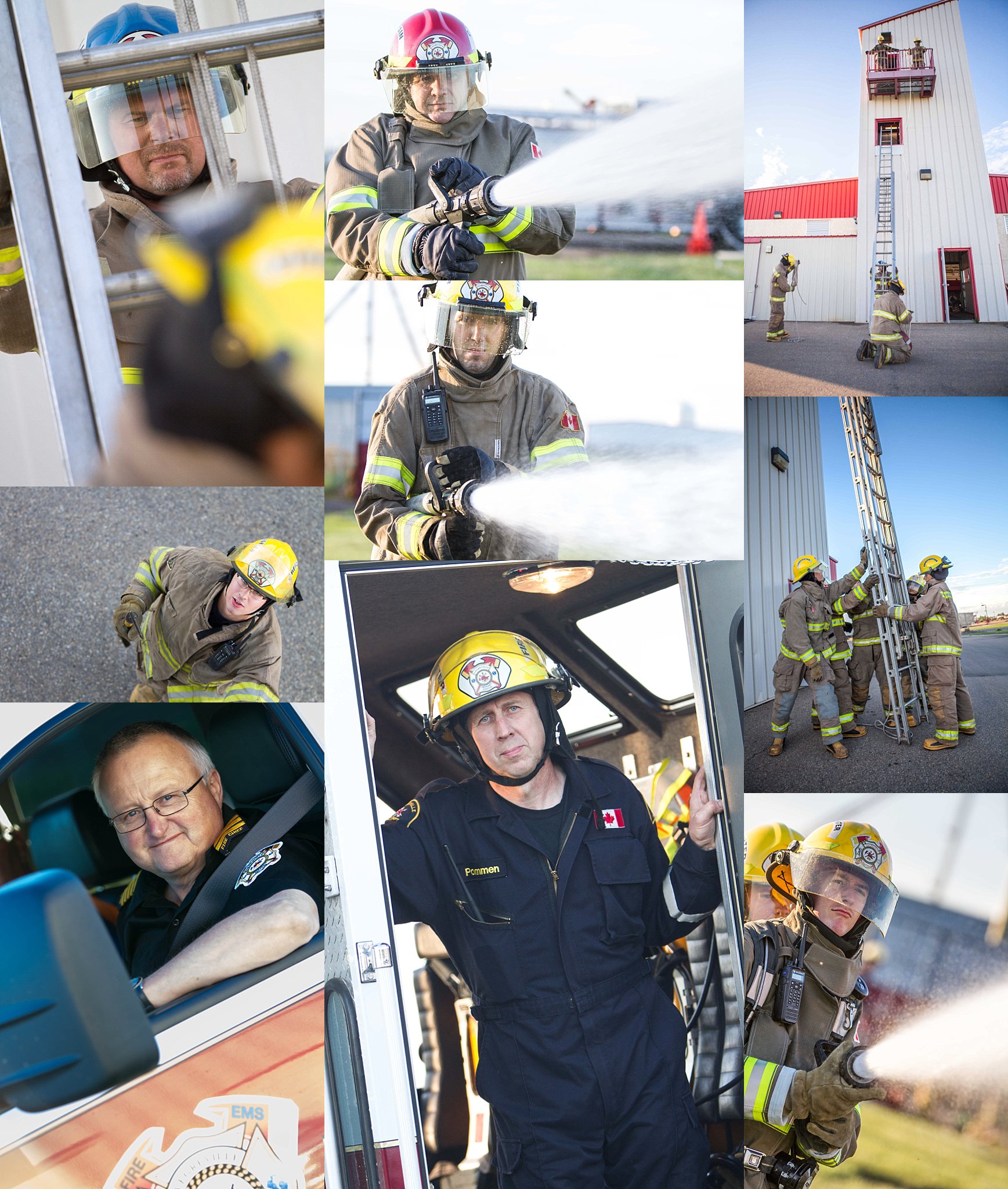 Vegreville Fire Dept. {Vegreville Commercial Photographer} » Davin G
